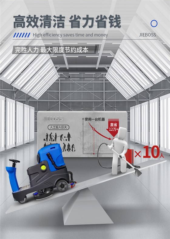 洁博士电动驾驶洗地机JIEBOSS-780A 洁博士电动驾驶洗地机JIEBOSS-780A