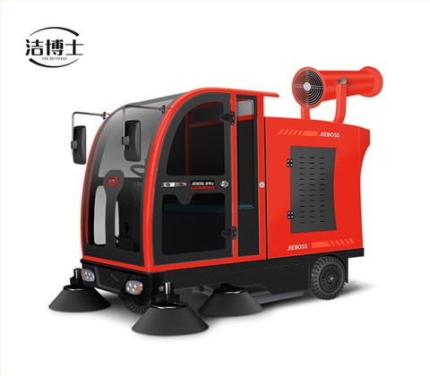 全封闭电动扫地车1900B雾炮款