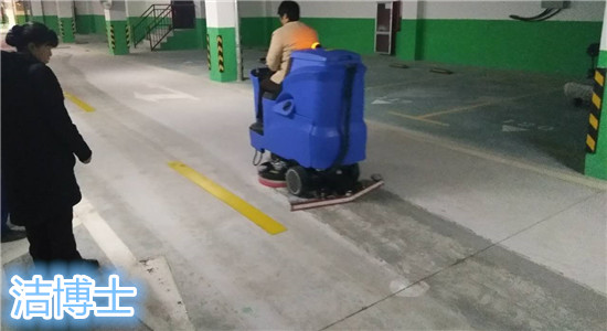客户现场水泥地面
